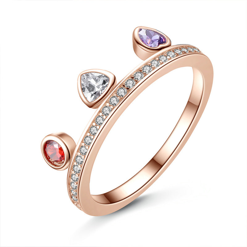 Eternity ring sterling silver anniversary rings