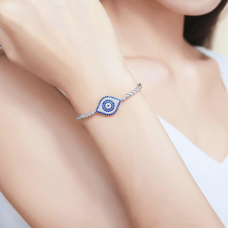 turkish eye bracelet sterling silver evil eye bracelet for women women's jewelry evil eye jewellery bracelets eye bracelet