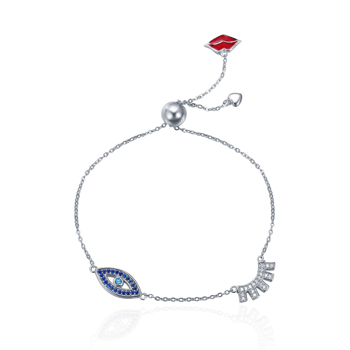 red evil eye bracelet