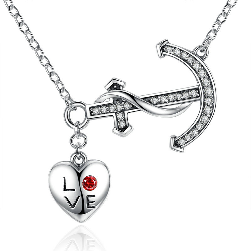anchor necklace