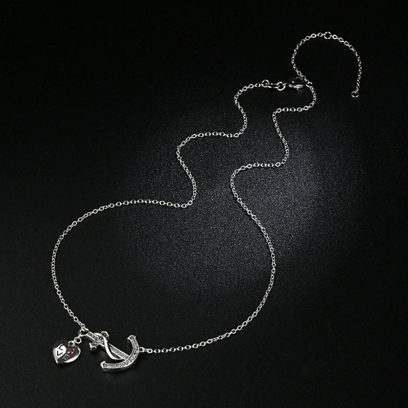 anchor necklace