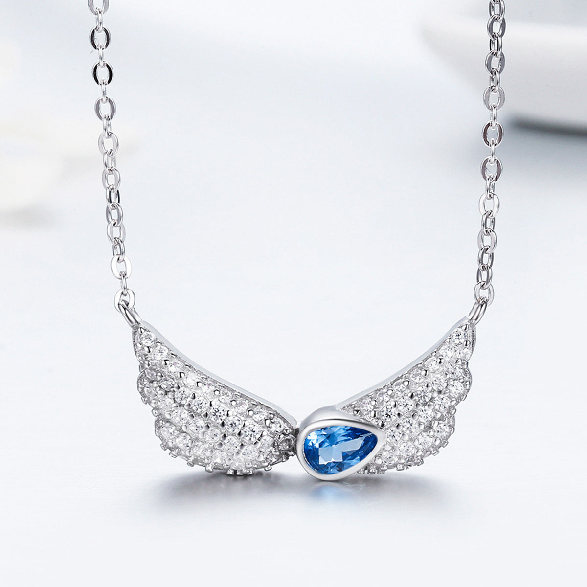 angel wing necklace