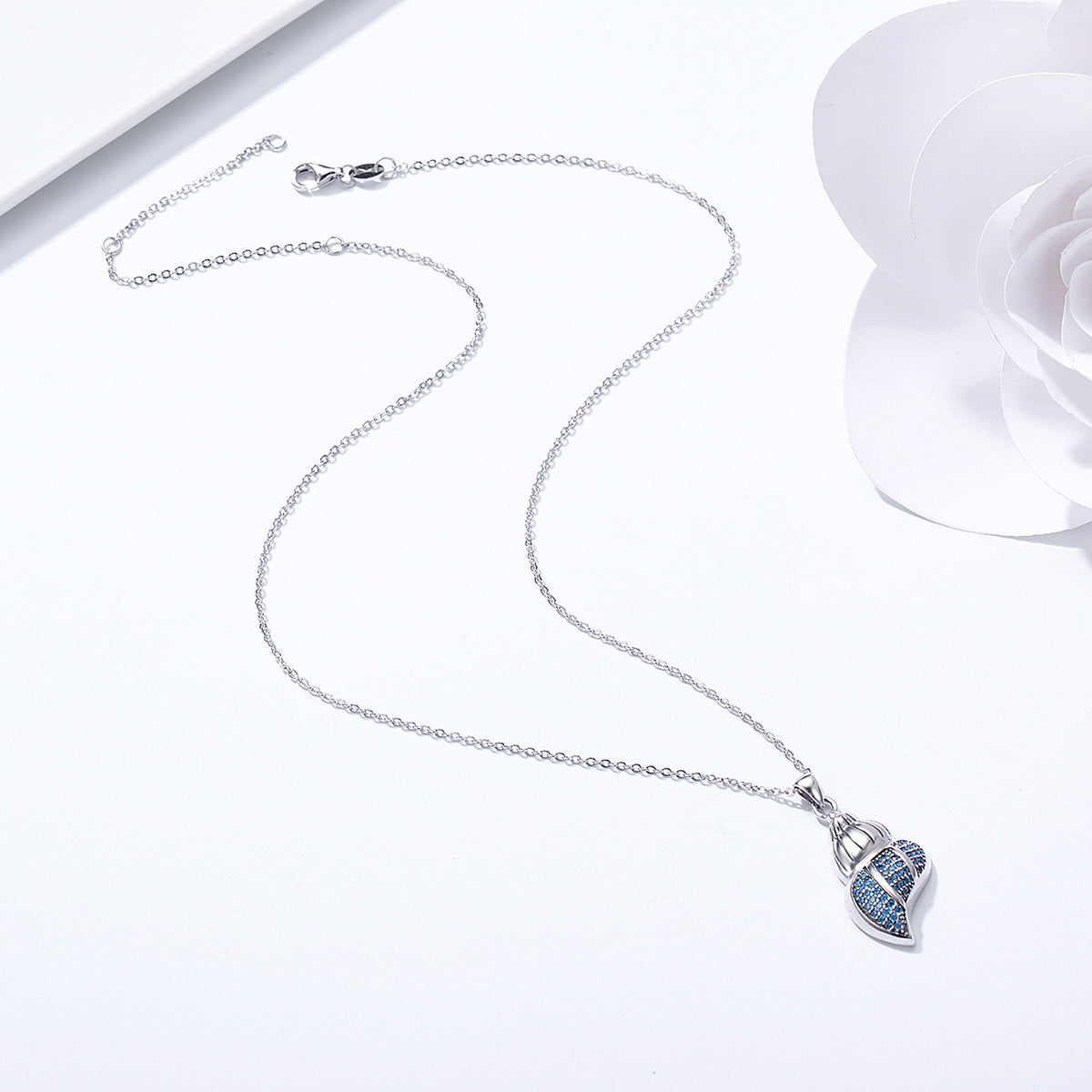 Conch shell necklace