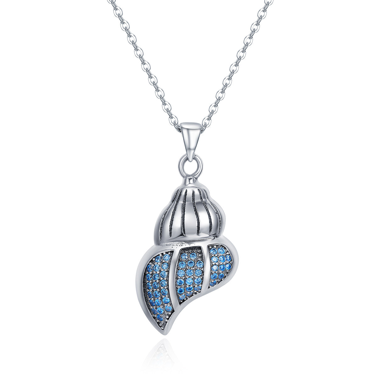 Conch shell necklace