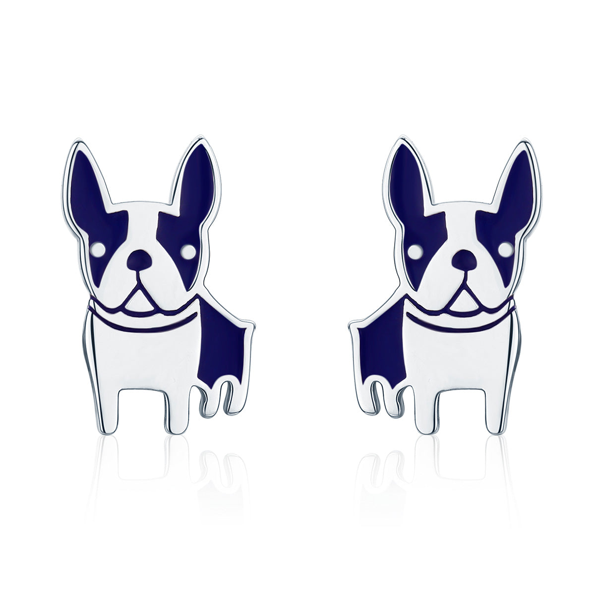 Dog earrings