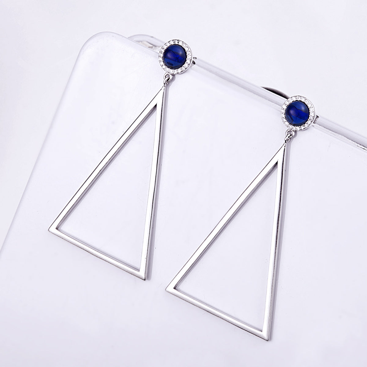 geometric earrings