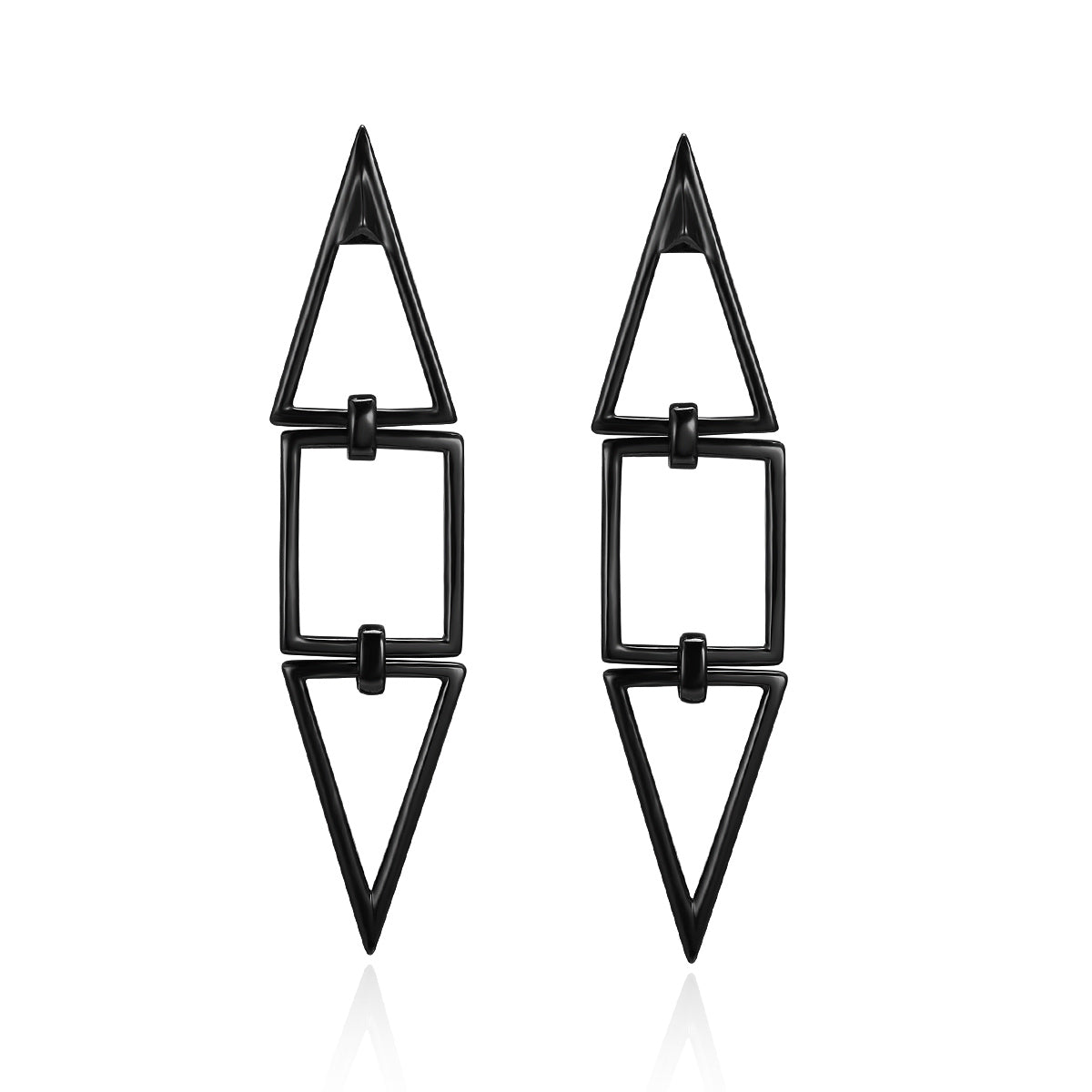  geometric stud earrings